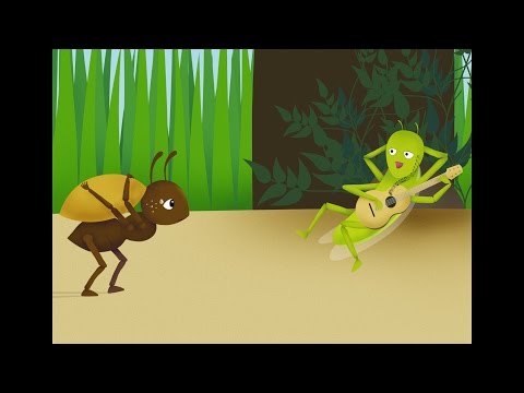 La cigarra y la hormiga - cuentos infantiles en español