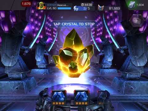 MCOC 4-Star Max Signature Ability Crystal Opening