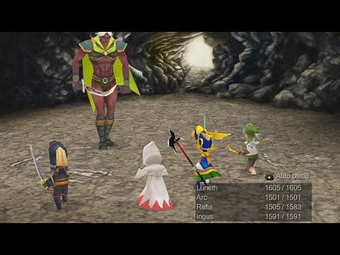 Final Fantasy III (3D Remake) {Part 21} - Falgabard Cave & Cave of Shadows cleared