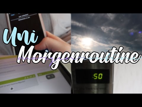 Meine Morgenroutine für die Uni|2021 Online Semester👩‍🎓📖
