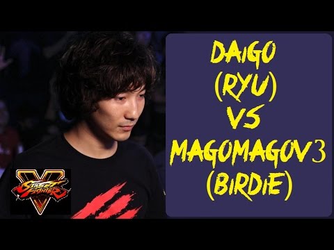 Street Fighter V DAIGO UMEHARA (RYU) VS MagoMagoV3 (BIRDIE) RANKED MATCH - VER 1.01