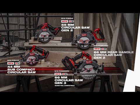 Milwaukee next generation circular saws}
