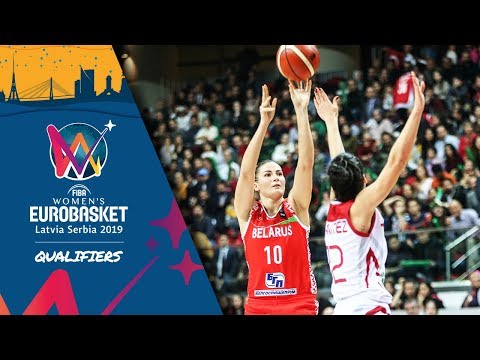 Turkey v Belarus - Highlights - FIBA Women's EuroBasket 2019 Qualifiers
