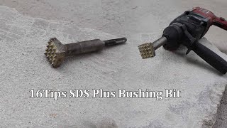 sds bushing tool bushing bit for concrete chipping
