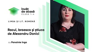  "Racul,broasca si stiuca" de Alexandru Donici