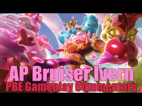 CANDY KING IVERN GAMEPLAY! The first 'Control' Jungler in League of Legends!