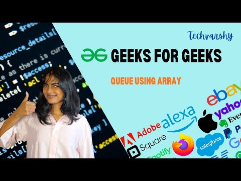Queue Using Array Basic Queue Python Gfg