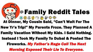 At Dinner, My Cousin Said, “Can’t Wait For The New Year’s Trip!” My Parents Froze. They Planned A...