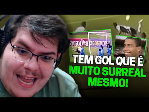 CASIMIRO REAGE: GOLS RAROS DO FUTEBOL (TEM PUSKAS) - FUTEBOL NACIONAL | Cortes do Casimito