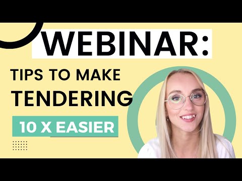 10 Tips on Tender Writing - Win More Contracts