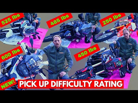 Which of these popular Adventure Bikes is hardest to pick up? DROP TEST