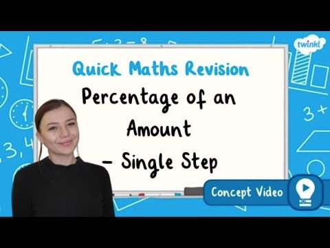 How Do You Find a Percentage of an Amount with a Single Step? | KS2 Maths Concept for Kids