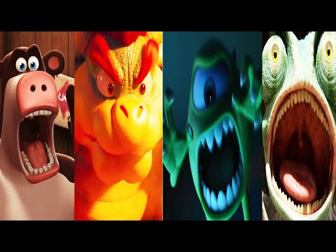 1 Second of 100 Cartoon Animated Movie