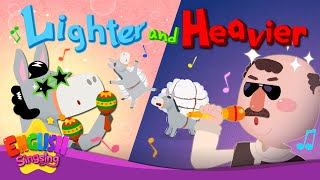 Lighter and Heavier -The Salt merchant and his Donkey- Fairy Tale Songs For Kids by English Singsing