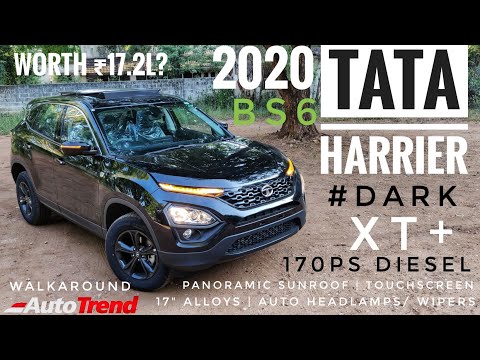 #Exclusive Tata Harrier XT+ Dark Edition Review | Most Value for Money Variant #TeamAutoTrend !