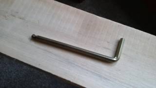 Video thumbnail for Allen key trick - why some allen keys have knotched ends. by Brian Maunder