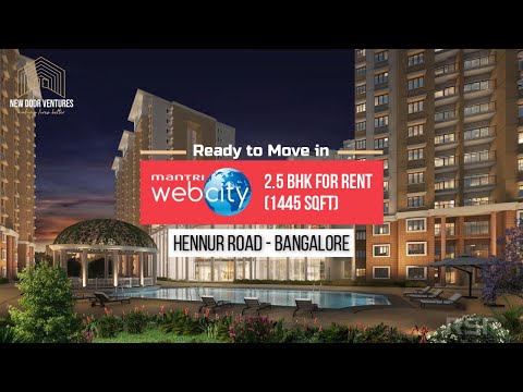 Mantri Webcity3B Project Tour 1
