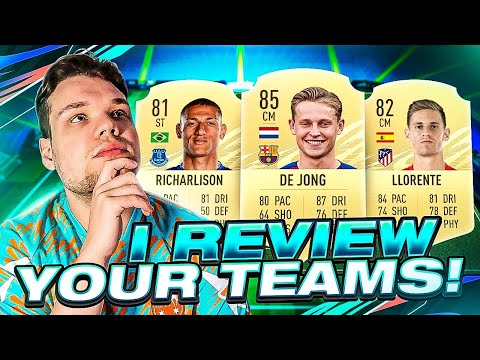 I RATE YOUR TEAMS! PRO PLAYER HELPING BUILD YOUR TEAM!! #VENNYREVIEWS! EP.5 #FIFA21 ULTIMATE TEAM