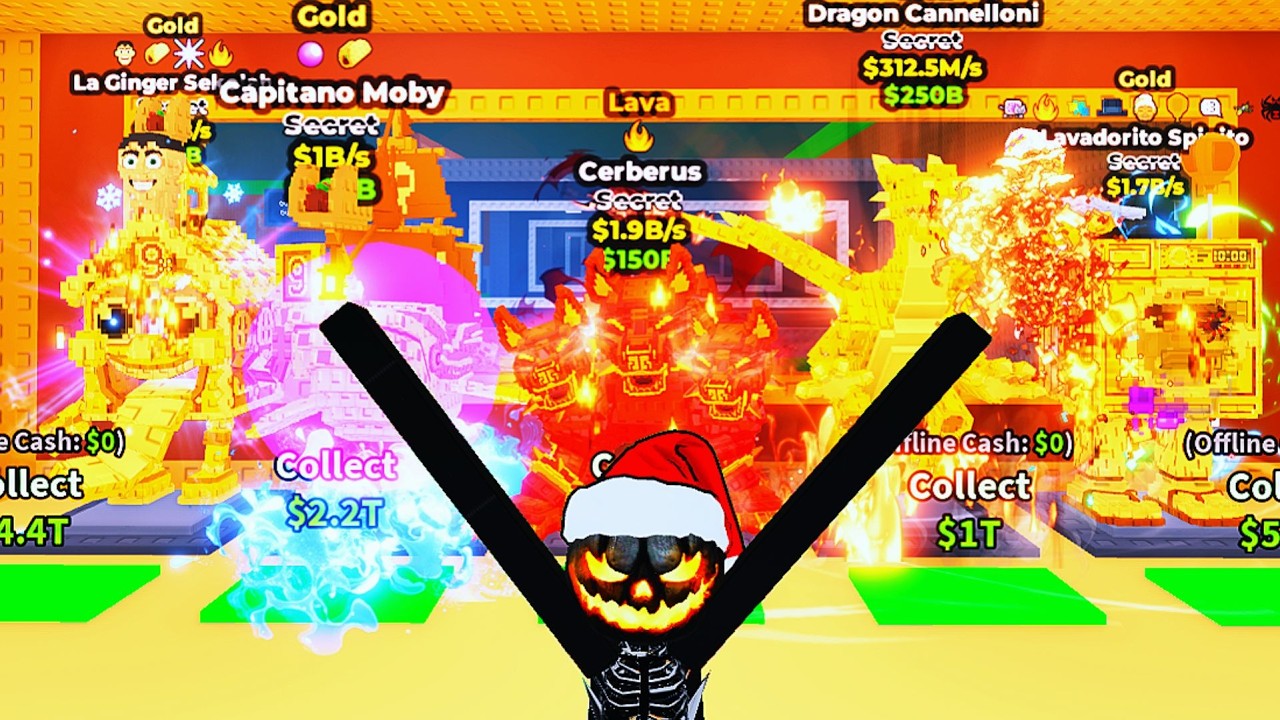 STEALING THE RAREST ITEMS IN THE GAME! Steal a Brainrot ROBLOX!