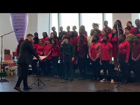 Education Through Music partner school M.S. 180 performs at One World Trade Center