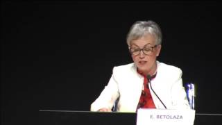 Agintarien amaierako hitzaldia.