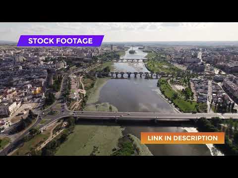 Spain 🇪🇸 Badajoz Drone [4K] Clip 1