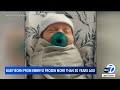World’s 'oldest baby' born from embryo frozen in 1994