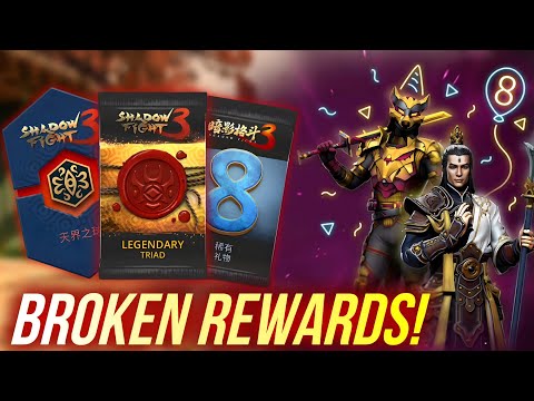 Most Legendary Anniversary! 🤯🔥 — Free Titan Sword, Triad Set & Erlang Gear?! | Shadow Fight 3 CN