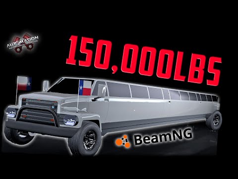 Building The Heaviest Car In Automation!!! Automation - BeamNG