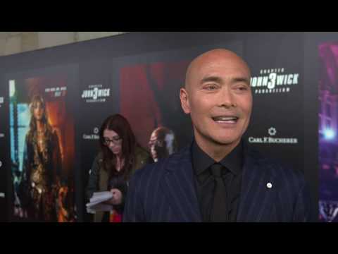 John Wick Parabellum NY Special Screening - Itw Mark Dacascos (official video)