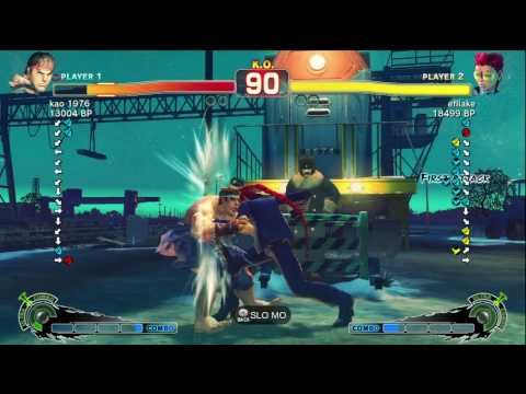 Uryo [Viper] vs kao 1976 [Ryu] SSF4 Japanese Online Ranked Matches - TRUE-HD