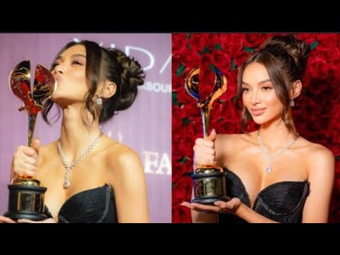 Kylie versoza the first Filipina win best actress and Diafa #roadto1k #youtuber #blogger