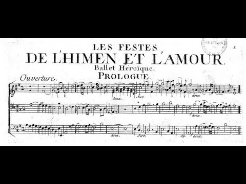 Jean-Philippe Rameau - 4 Ouvertures: Pygmalion,  Les Fêtes, Les Surprises & Acante et Céphise