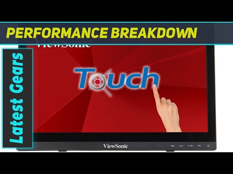 ViewSonic TD1630-3 Touch Screen Color Monitor