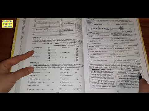 Lecţia # 063 – Present Continuous – recapitulăm şi mai exersăm până e clar de tot!