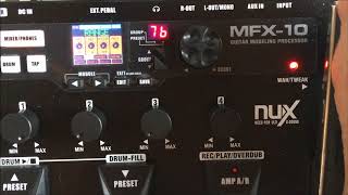 Video thumbnail for NUX MFX-10 WAH PEDAL SET UP/HOW TO by Double Entendre