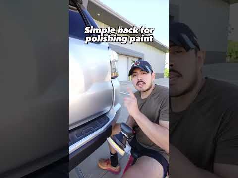 Simple Polishing Tip For Beginners #detailing