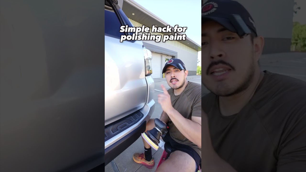 Simple Polishing Tip For Beginners #detailing