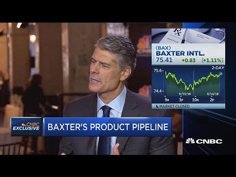 Baxter CEO on what's driving his company's stock price to new highs