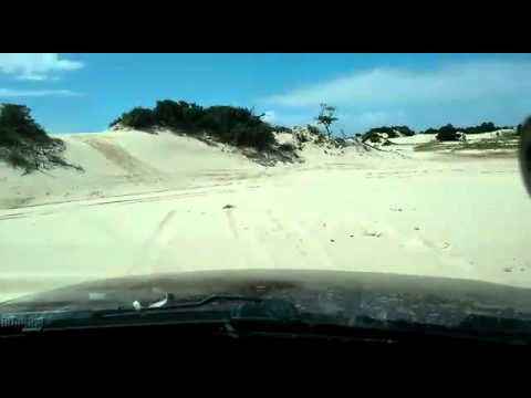 Gaiola em duas rodas nas dunas do taylor Barra