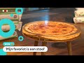 Pizzabakker maakt kunst van pizza's