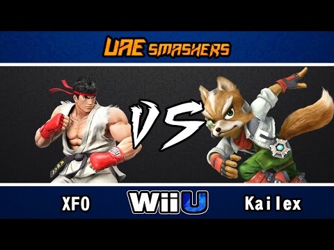 SSB4 @ Al Majlis 2/9/2016: XF0 (Ryu) vs Kailex (Fox) - Swiss R5