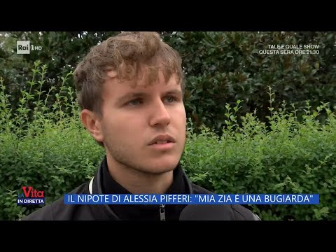 Il nipote di Alessia Pifferi: "Mia zia è una bugiarda" - La Vita in diretta - 22/09/2023