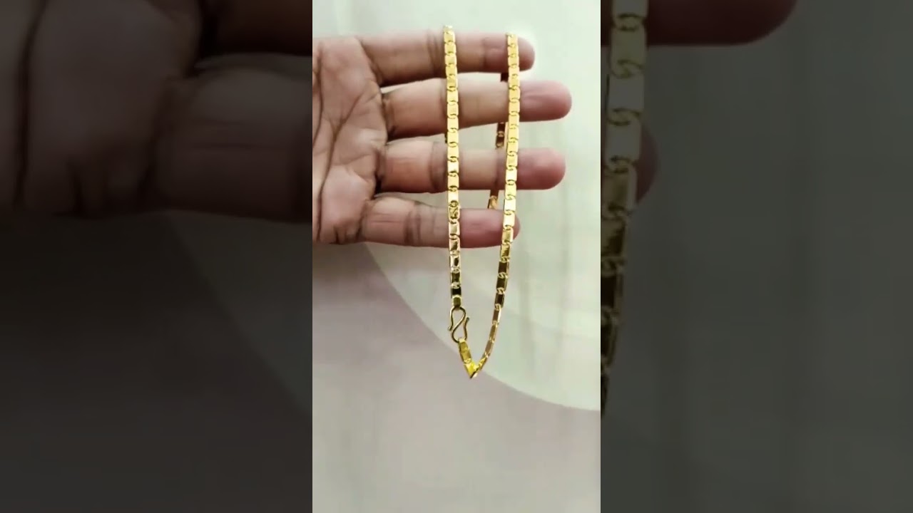 2022 Latest Solid Nawabi Chain 91.6 h mark Chain bis h mark #ytshorts #shorts #viral #viralvideo