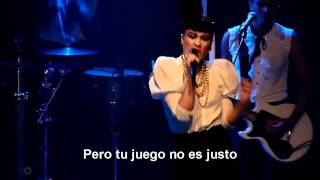 Natalia Kills - Fuck You / Bulletproof (Live) [Subtitulado en Español]
