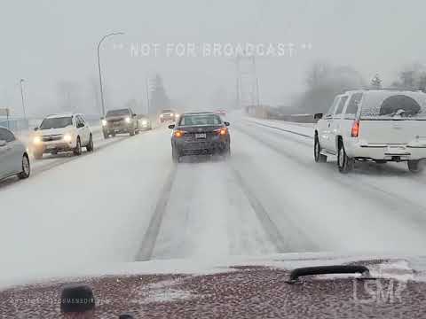 01-27-2022 Northern Colorado - Morning Rush Snow - Bad Driving Conditions.