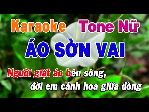Áo Sờn Vai Karaoke Tone Nữ, Beat Mới Dễ Hát, Trọng Trần