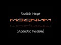 Magnum - Foolish Heart (Acoustic Version from Keeping the Nite Light Burning)