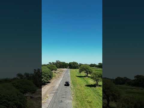 quiet road through the hills of Córdoba, Argentina