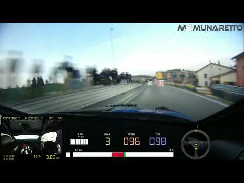 Rally di Bassano 2025   CAMERA CAR "LAITE"  ORIELLA PAOLO TOMMASINI SANDRA SKODA RS